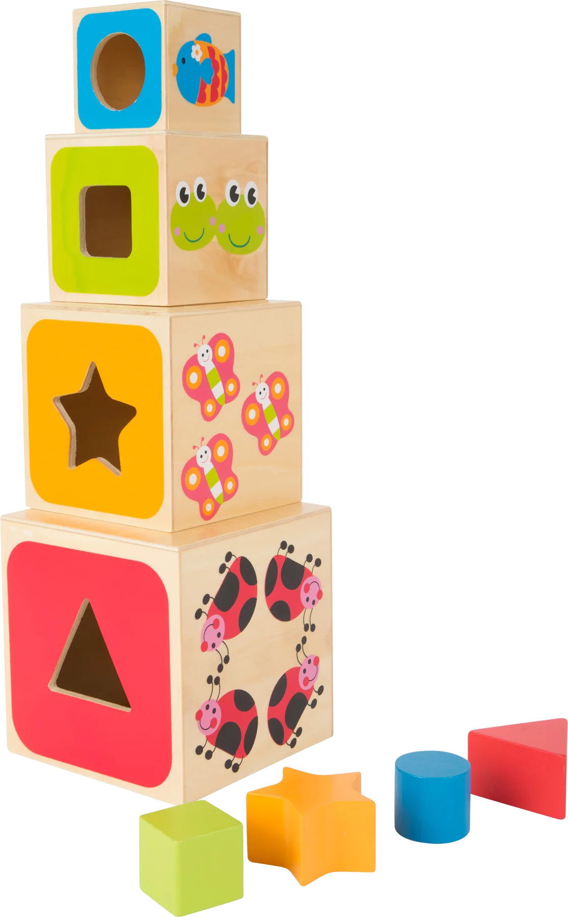 small foot Stable Klosser, ABC Stacking - bilde 1