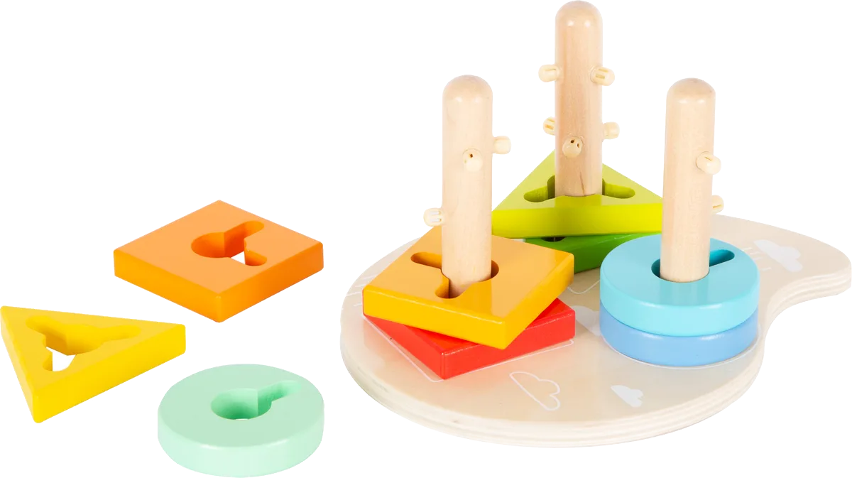 small foot Geometriske Treklosser med Hull - bilde 1