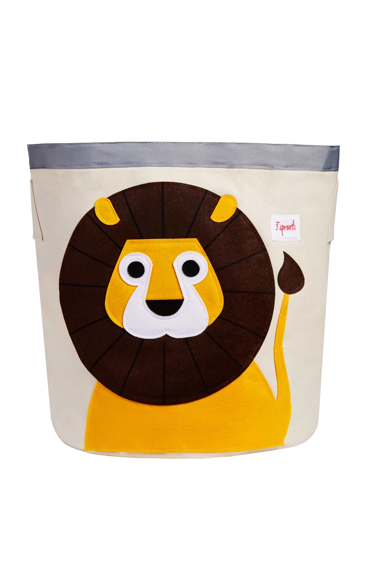 3 Sprouts Oppbevaringsbeholder Rund, Lion - bilde 1